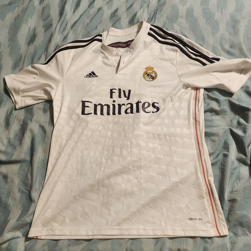 Real Madrid Club de Futbol 2014/2015‎ HOME Football Size Large Soccer Jersey!